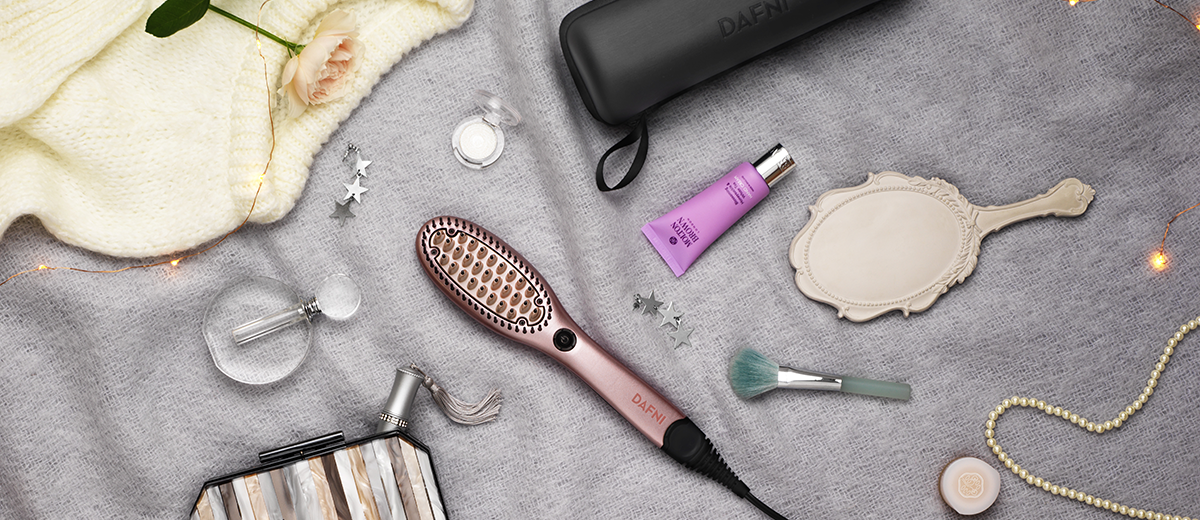 スタイリングヒートブラシ「DAFNI go Limited」 ホリデーシーズン限定